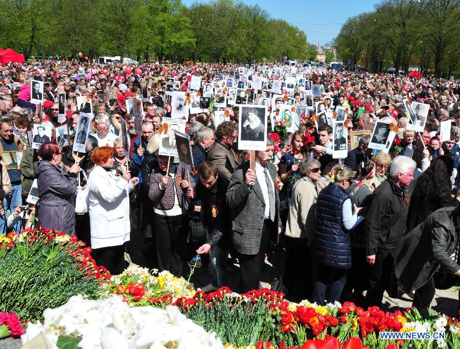 В Риге проходят мероприятия в честь 70-ой годовщины разгрома нацизма