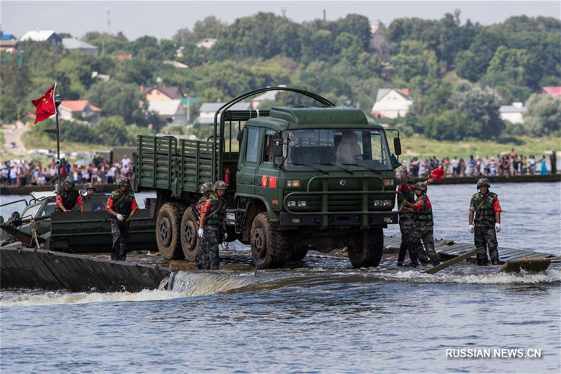 Китайская команда заняла второе место в соревнованиях "Открытая вода" в рамках Международных армейских игр -- 2016