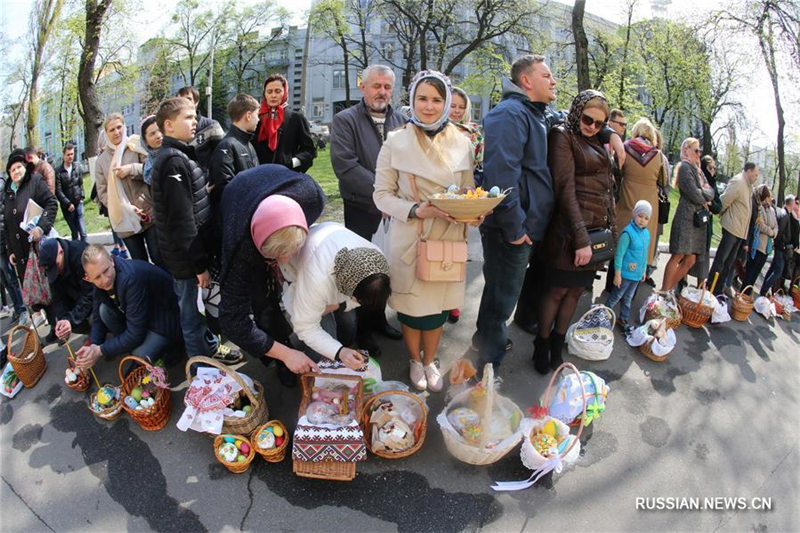 Христиане Украины отмечают Пасху