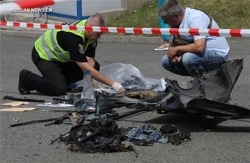 При взрыве автомобиля в Киеве погиб сотрудник разведки министерства обороны Украины