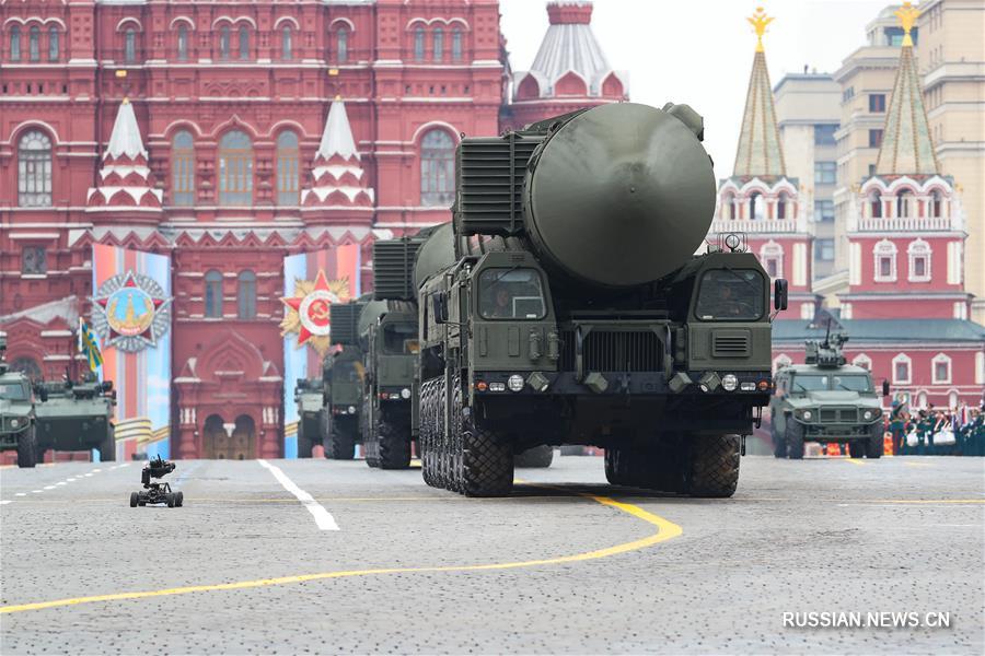 В Москве завершился парад Победы