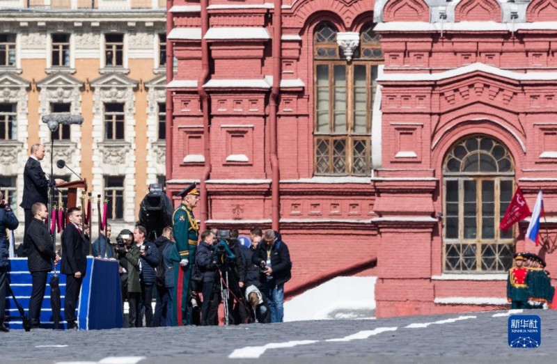 Парад Победы завершился на Красной площади в Москве