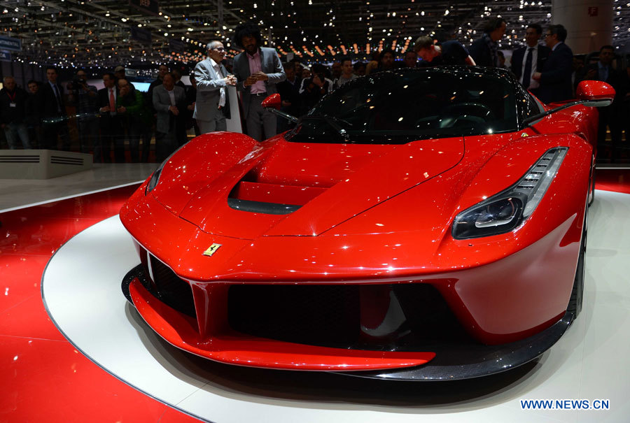 Дебют супекара LaFerrari на 83-м Международном автосалоне в Женеве (5)